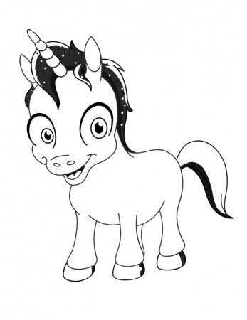 unicorn coloring pages kids | Coloring Pages For Kids