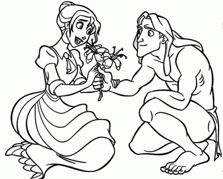 Disney Tarzan Printable Coloring Pages Coloring Pages 187286 