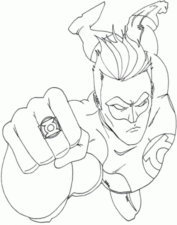 Superhero Coloring Book Pages | Free coloring pages for kids