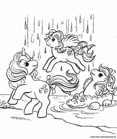 Coloring pages My Little Pony - Page 1 - Printable Coloring Pages 