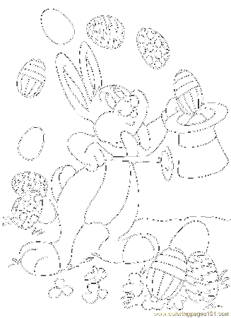 Coloring Pages Easter Coloring Pages05 (Holidays > Easter) - free 