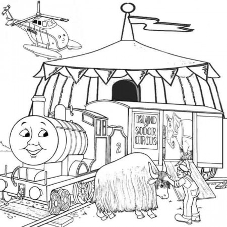 Download Thomas The Train Coloring Pages For Kids Printable Or 