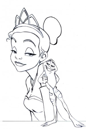 PRINCESS COLORING PAGES