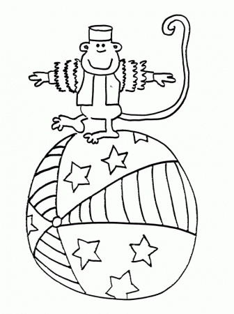 Janice's Daycare - Circus Coloring Sheets