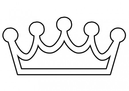 Coloring page crown - img 27250.