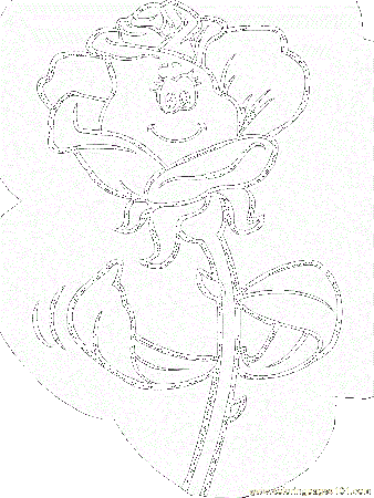 Coloring Pages Flower Coloring 17 (Natural World > Flowers) - free 