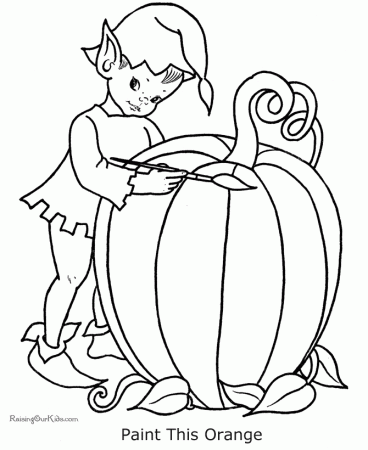 Free Coloring Pages For Halloween | Free coloring pages
