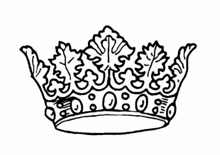 Crown-coloring-pages-3 | Free Coloring Page Site