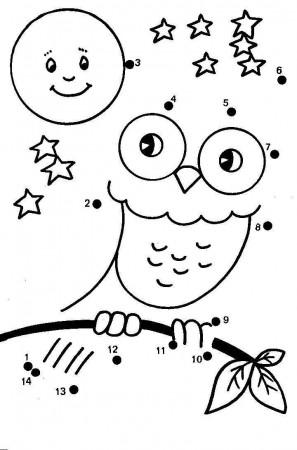 minion dot to dot Colouring Pages (page 3)