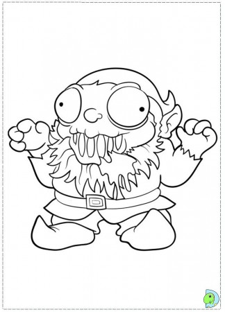 The Trash Pack Coloring page