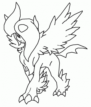 pokemon mega absol coloring pages - Clip Art Library