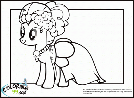 My Little Pony Coloring Pages A4 (12 Image) - Colorings.net