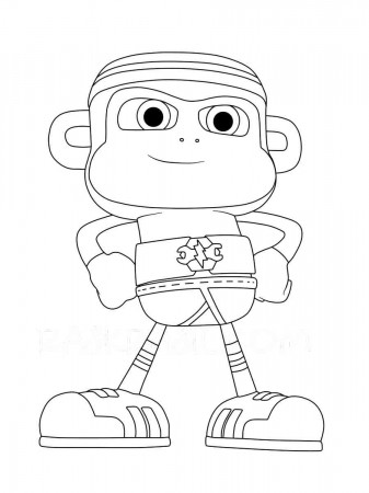 Chico Bon Bon coloring pages