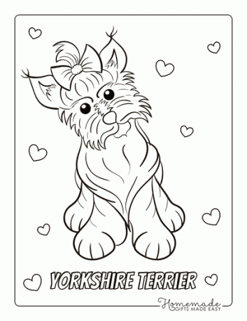 Free Dog Coloring Pages for Kids & Adults