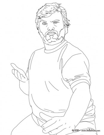 Jack black coloring pages - Hellokids.com