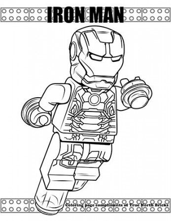 Superheroes Reviews - True North Bricks | Lego coloring pages, Lego coloring,  Avengers coloring pages