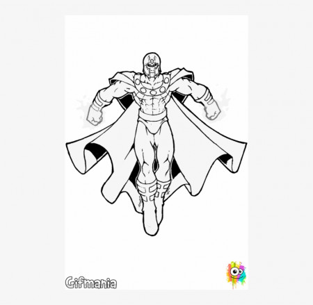 Magneto - Magneto Coloring Pages - Free Transparent PNG Download - PNGkey