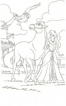 Disney Horses Coloring Pages (Page 6) - Line.17QQ.com
