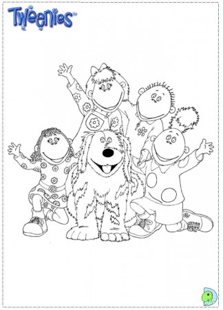 Tweenies Coloring page- DinoKids.org