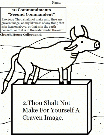 prev. the ten commandments coloring page ten commandments pictures ...