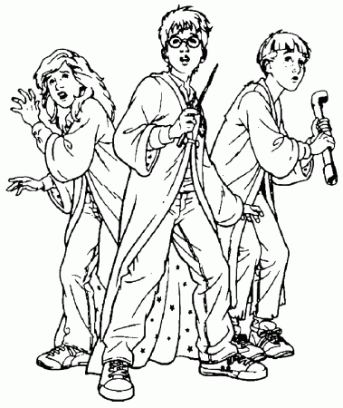 Coloring pages, Harry potter and Coloring