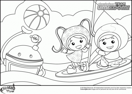 Team Umizoomi Coloring Pages Printable - Colorine.net | #10896