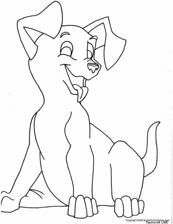 Coloring Dog Coloring Pages For Kids Dog With A Blog Coloring ...