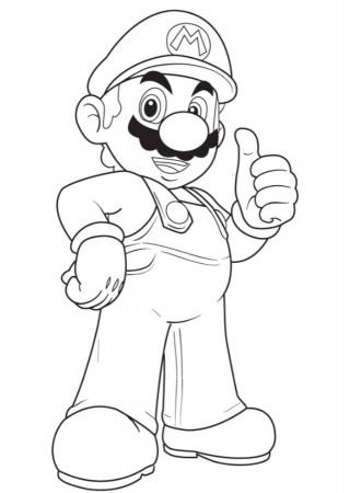 Print Mario Coloring Pages For Boys or Download Mario Coloring ...