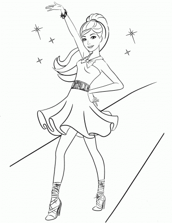 Barbie Fashionista Coloring Pages - Coloring Pages For All Ages