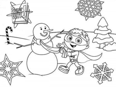Pin on Superwhy Coloring Pages