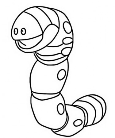 Coloring Pages Pokemon - Orthworm - Drawings Pokemon