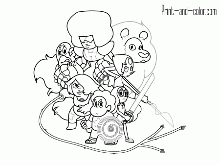 Steven Universe coloring pages | Print and Color.com