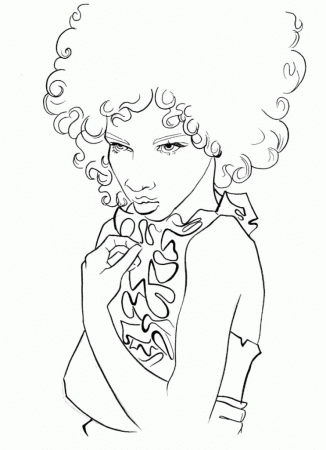 women of color coloring pages - Clip Art Library