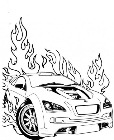 Hot Wheels Super Speed Coloring Pages - Hot Wheels Coloring Pages ...