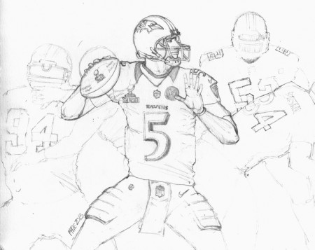 Baltimore Ravens Coloring Pages (16 Pictures) - Colorine.net | 6763