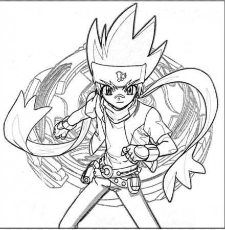 Beyblade Coloring Pages Color PNG Image With Transparent Background | TOPpng