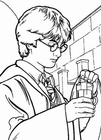 Harry Potter - Harry Potter Kids Coloring Pages
