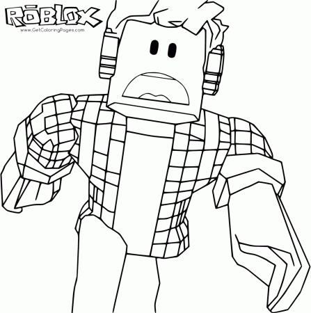 Roblox Colouring Pages - Get Coloring Pages