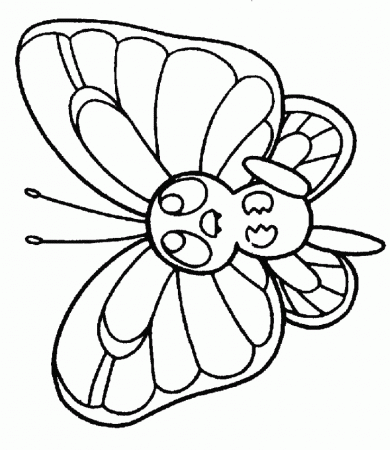 coloring pages pokemon butterfree - Clip Art Library