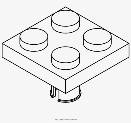 Lego Brick Coloring Page - Circle - 1000x1000 PNG Download - PNGkit