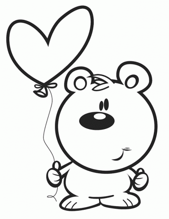 Valentine Coloring Pages Disney - Printable Free Coloring Pages