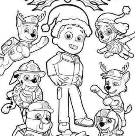 paw patrol ryder and chase coloring pages paw patrolpaw patrol ...