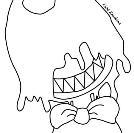Coloring pages ideas : 93 Bendy Coloring Pages Picture Ideas Ink ...