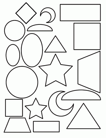 Rectangle Coloring Pages ...