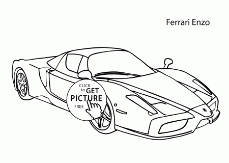 ferrari coloring pages - Clip Art Library