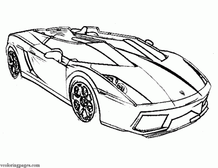 Drawing Sports car / Tuning #146970 (Transportation) – Printable coloring  pages