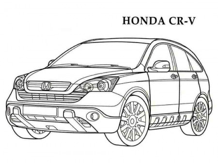 Honda coloring pages. Free Printable Honda coloring pages.