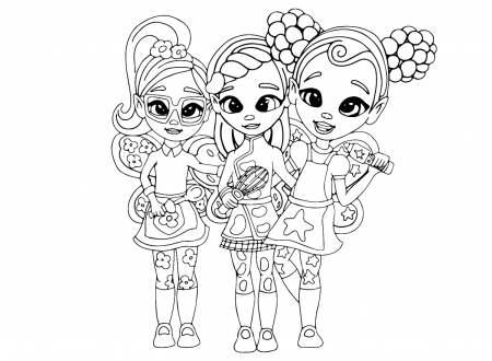 Butterbean's Cafe Beautiful Coloring Pages - Butterbean's Cafe Coloring  Pages - Coloring Pages For Kids And Adults