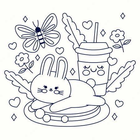 Easter Coloring Pages Images - Free Download on Freepik
