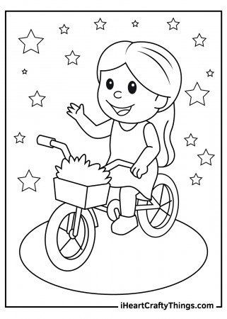 Bicycles Coloring Pages (Updated 2023)